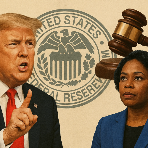 A novela do Fed: Trump, Lisa Cook e o jogo judicial que virou espetáculo